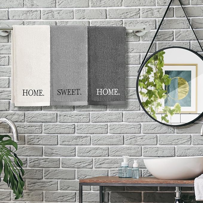 3 Pcs Farmhouse Decorative Hand Towels - Image 5
