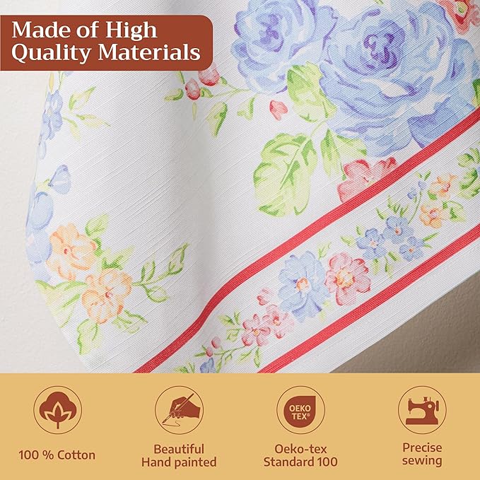 Maison d' Hermine Kitchen Towels Set of 3 100% Cotton 27.50" x 20" Reusable - Image 3