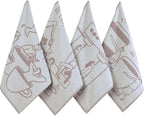 sea me at home Coffee Themed Funny Dish Towels by seameathome