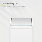 EKO Slim Small Bathroom Trash Can - Image 7