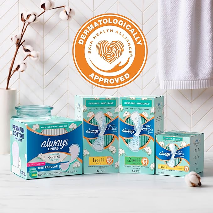 Always Premium Cotton Panty Liners - Image 8