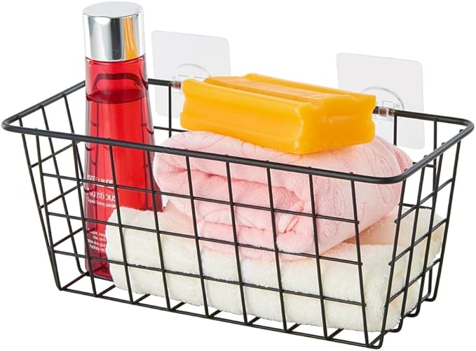 5 Pack Hanging Storage Basket, Bathroom Basket, Household Goods, - Image 7