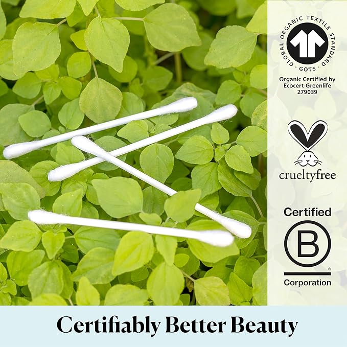 Sky Organics - Organic Cotton Swabs, 1000 ct. - Ultra Soft Tips - Strong & - Image 6