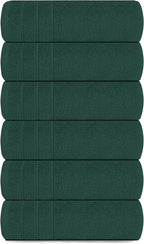 Tens Towels Pack of 6 Hand Towels, 100% Cotton, Lighter Weight, Quick to Dry - Image 8