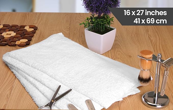 Utopia Towels White Salon Towels, and Home Hair Care - Image 8