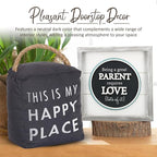 Pavilion "This Is My Happy Place" Canvas Door Stopper - Image 6
