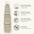 Ironing Board Cover and Pad 15"x54" Extra Thick Natural Cotton, Scorch and - Image 4