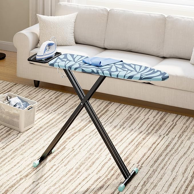 APEXCHASER Ironing Board Full Size, Iron Board and Ironing Board Set Height - Image 9