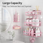 5 Pack Shower Caddy Organizer Rack Shelf - Image 3