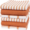 KAF Home Premium Kitchen Towels, Large 100% Cotton, Flat & Terry Absorbent Dish by KAFHome