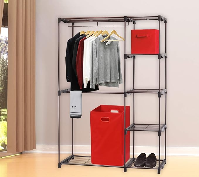 Simple Houseware Foldable Closet Laundry Hamper Basket - Image 5
