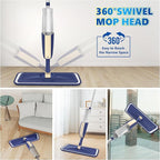 Spray Mops for Hardwood Floor Cleaning: MEXERRIS Wet Mops Dry Dust Mop - Image 6