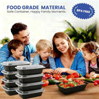 38oz 50 Pack Meal Prep Containers Reusable, Disposable Food Containers - Image 3