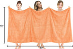 American Soft Linen 100% Cotton 600 GSM Turkish 40x80 Oversized Bath Towel Sheet - Image 9