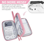 Electronics Organizer Travel Case, Electronic Accessories Storage Bag, Portable - Image 3
