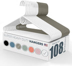 Neaties Super Heavy Duty Clothes Hangers 100 Pack – Made in The USA - 10lb by NeatiesHangers