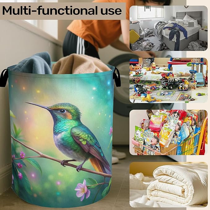 Hummingbird Laundry Basket - Image 6