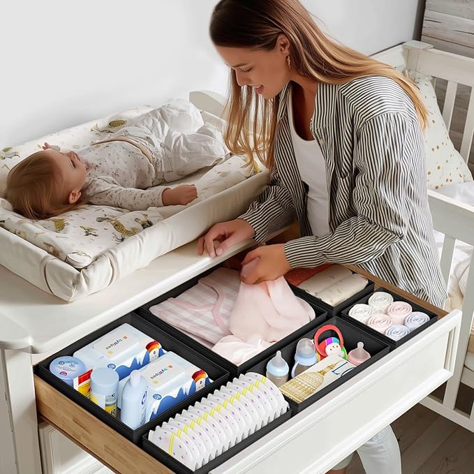 DIMJ Drawer Organizer Clothes - Image 3