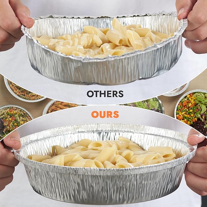 CURTA 7" Round Aluminum Foil Pans - Image 6