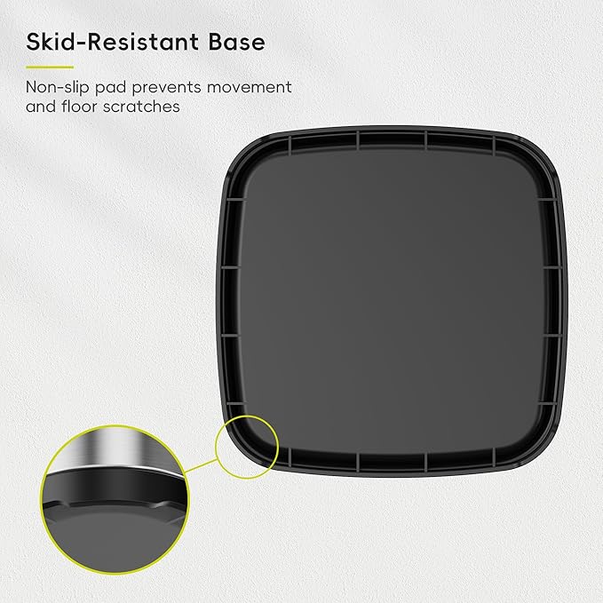 EKO 2-Pack Open Top Trash Can - Image 7