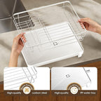 Runnatal Dish Drying Rack, Stainless Steel Dish Rack - Image 5