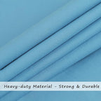 Cotton Canvas Laundry Bag with Handles & Drawstring Straps, Heavy Duty Extra - Image 5