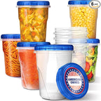Stock Your Home 32oz Plastic Containers by StockYourHome