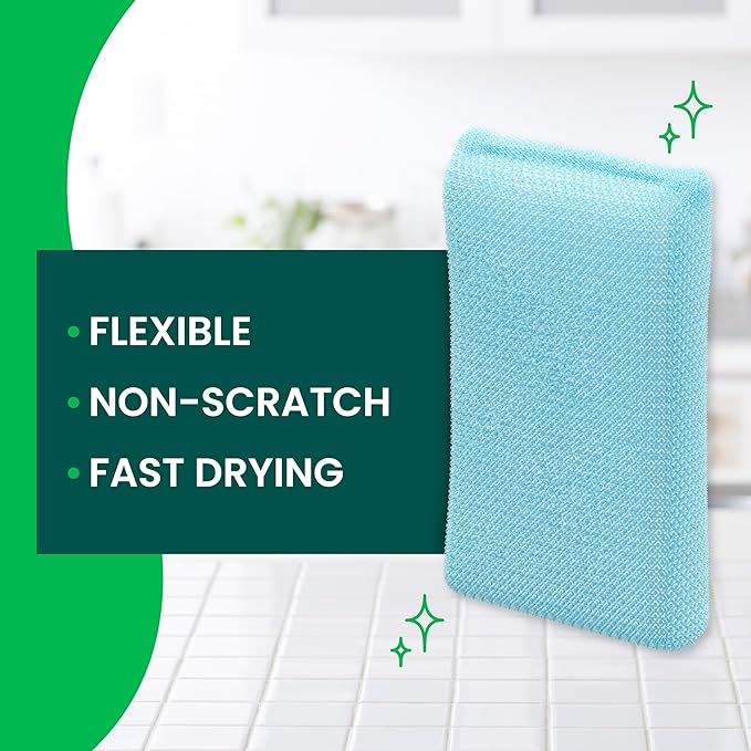 Scotch-Brite Dobie Non-Scratch All-Purpose Scrub Pads, Original Cleaning Sponges - Image 2