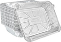 Aluminum Pans Half Size, Extra Heavy Duty Disposable Foil Pans by NicoleHomeCollection