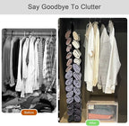 Legging Organizer, Foldable Hanging Closet Organizer - Image 4