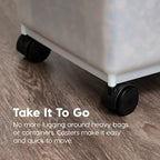 IRIS USA Dog Food Storage Container 50 lbs, - Image 7