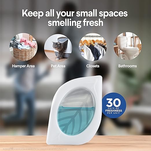 Clorox Fraganzia Small Rooms Air Freshener, Fresh Ocean Breeze - Image 4