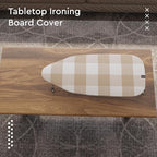 Encasa XO Ironing Board Cover and Pad 28"x12" - 4mm Felt Mini Iron Board Cover - Image 5