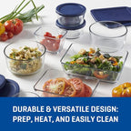 Anchor Hocking 16 Piece Glass Storage Containers - Image 3