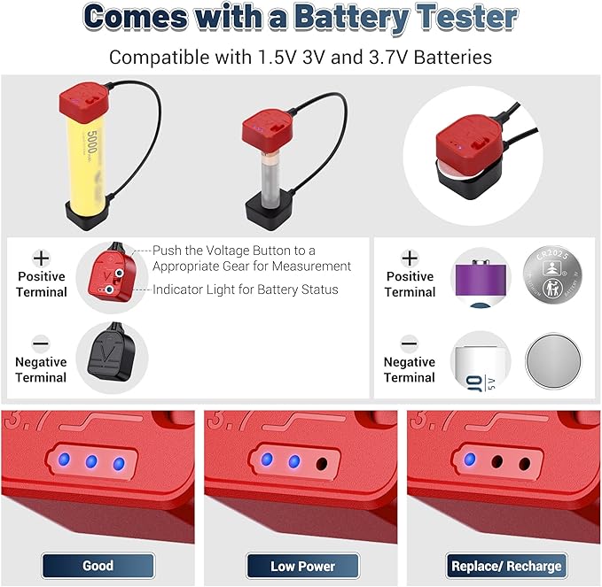 Hard Shell Battery Organizer Holder - Image 4