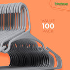 NEATERIZE Clothes Hangers Plastic 100 Pack - Image 7