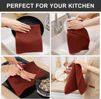 Kitinjoy 100% Cotton Waffle Weave Kitchen Hand Towels - Image 4