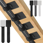 20-Pack Large Reusable Self-Adhesive Cable Ties cable management Adjustable by AOOTOOSPORT