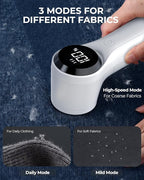 FrSara Fabric Shaver, Rechargeable Lint Remover, 3-Speed Electic Lint Shaver - Image 3