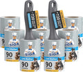 MR.SIGA Lint Rollers for Pet Hair Extra Sticky, 720 Sheets, Lint Remover for by MRSIGA