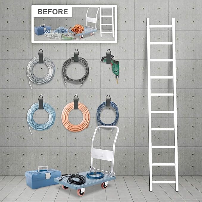 Extension Cord Holder Organizer, Extension Cord Hanger - Image 3