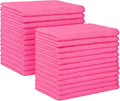 HOMEXCEL Pink Microfiber Cleaning Cloth, 24 Pack Absorbent Cleaning Rags by HOMEXCEL
