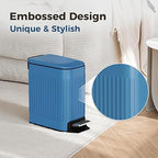 TrashAid Slim Bathroom Trash Can - Image 3