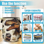 Dinosaur Laundry Basket, Laundry Hamper Collapsible Oxford Cloth - Image 3