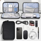 Large Electronics Travel Organizer Case, Electronic Accessories Carry Case - Image 3