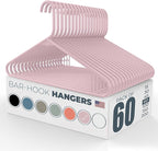Neaties Plastic Hangers 50 Pack – Made in The USA – 6lb Capacity Standard by NeatiesHangers