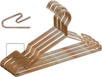 Heavy Duty Metal Hangers with Unique Hook Design Durable & Sturdy Coat Hangers by MLMDLux
