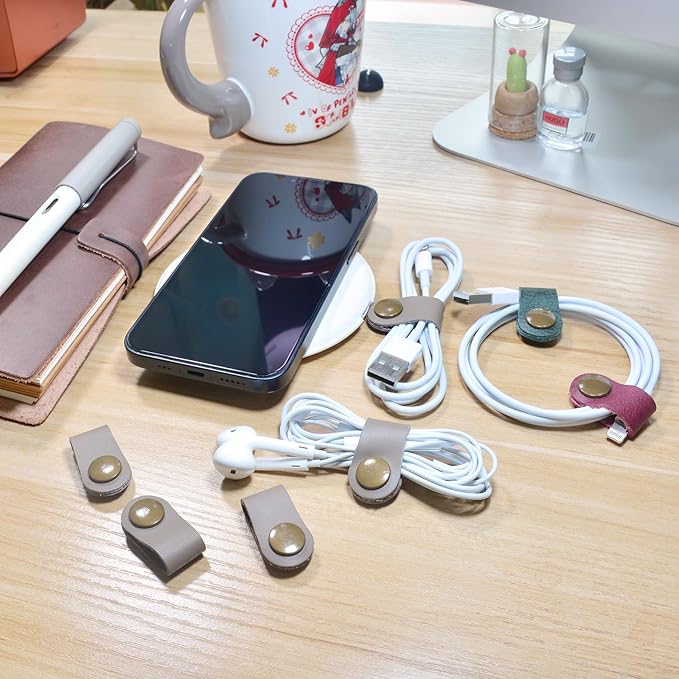 CAILLU Cord Organizer, Cord Keeper, Cable Organizer USB Holder, Cable Management - Image 2