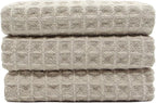 Waffle Weave Absorbent Kitchen Dish Towels - Image 2