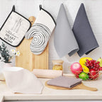 Homaxy 100% Cotton Waffle Weave Kitchen Dish Cloths, Ultra Soft Absorbent Quick - Image 6